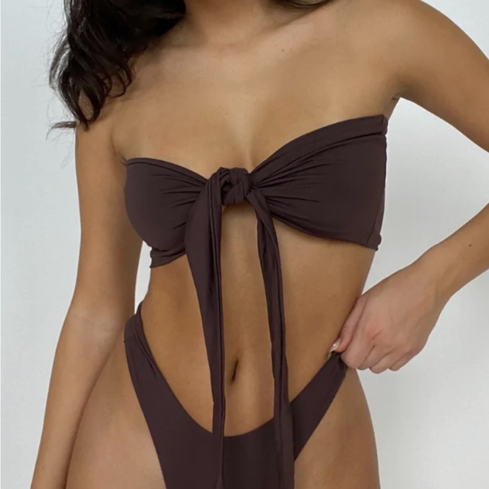 437 - four Three seven espresso bikini set